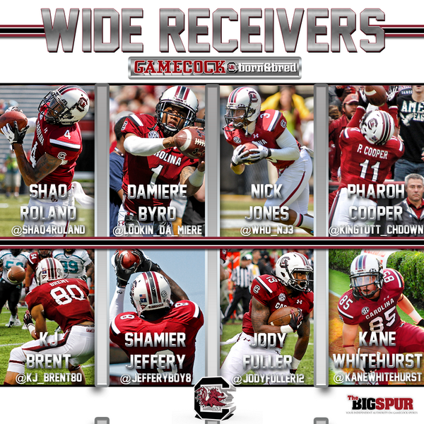 WR > @Shaq4Roland <a href="/Who_NJ3/">Nick Jones</a> <a href="/LookIn_Da_Miere/">Damiere Byrd</a> @KJ_Brent80 <a href="/KingTutt_chdown/">Pharoh Cooper</a> <a href="/Jefferyboy8/">Shy jeffery</a> <a href="/Jodyfuller12/">Its Not a Game</a> <a href="/TheBigSpur247/">TheBigSpur.com</a>