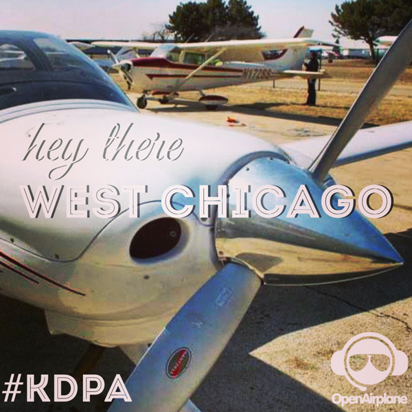 OpenAirplane's tweet photo. Welcome aboard @iaapilot! DuPage Airport just West of #Chicago. https://t.co/hyW1dswbuN #KDPA http://t.co/w47bkb1r4v