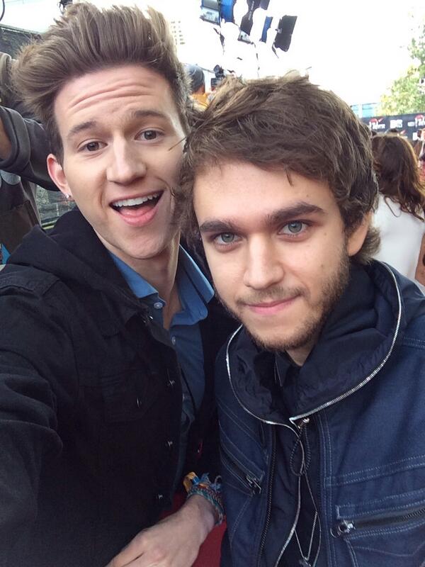 RickyPDillon's tweet photo. I JUST MET @Zedd he was soooo nice and genuine #MovieAwards http://t.co/vXwa7NuWQK