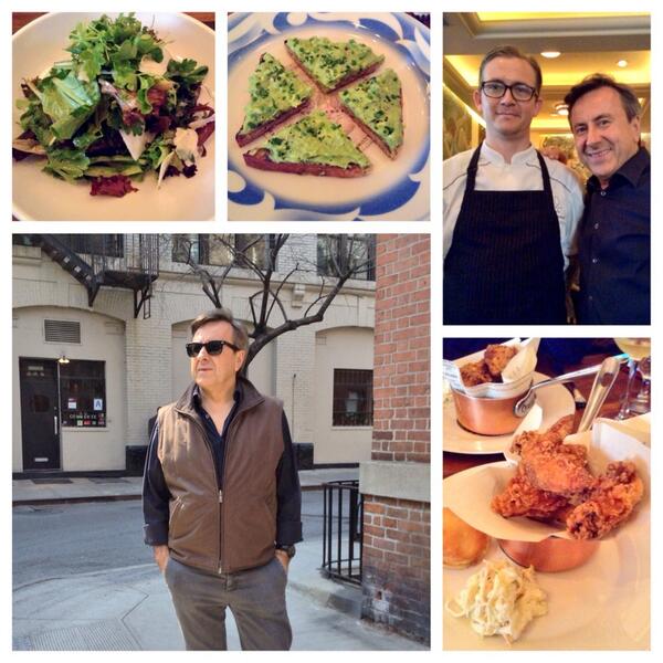 <a href="/ChefHaroldMoore/">Harold Moore</a> CdC #CarstenJohannsen🔪 &amp; team took great care  of <a href="/DanielBoulud/">Daniel Boulud</a> &amp; me <a href="/CommerceRest/">Commerce Restaurant</a> today. Thx--Dean