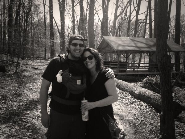 mutton151's tweet image. Jen and I introducing Phillip to where it all began! @valleymill