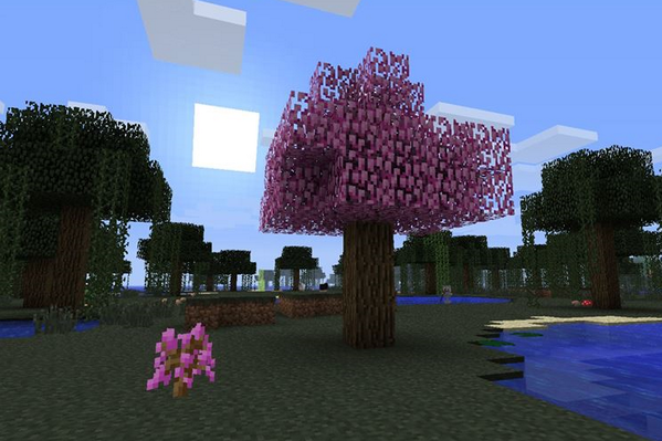 NarutoMod's tweet image. New Sakura trees added into the mod for an extra bit of colour! Bonsai trees soon to come too!