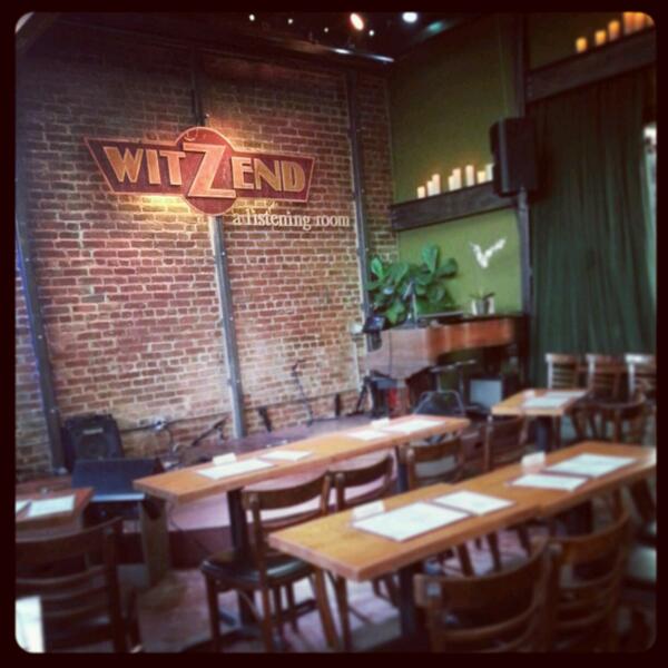 So glad to be back! <a href="/WitzEndLive/">WitzEnd</a>