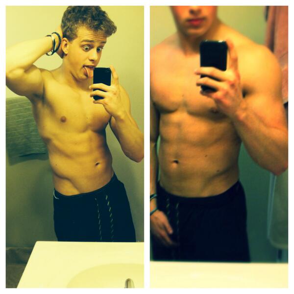 JeramieReuhl's tweet image. No more bulking. Time to cut💪😁😛 #hardwork #hateifyouwant #summerbody #thecuttingbegins