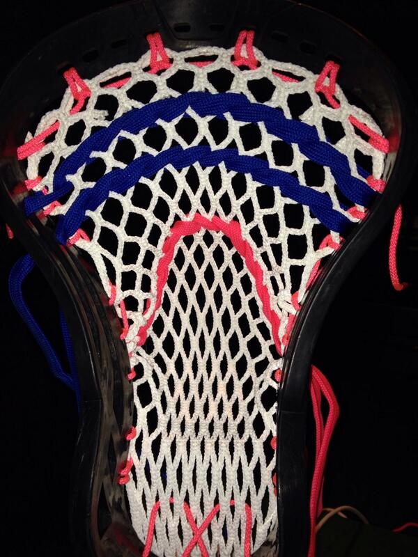 jensen332's tweet image. Ooooo I think it looks nice! #lacrosse #newstring