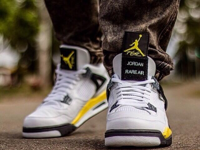 Nike and Jordan Pics on X Air Jordan 4 Rare Air Tour Yellow http t fnre5YM2w1 X