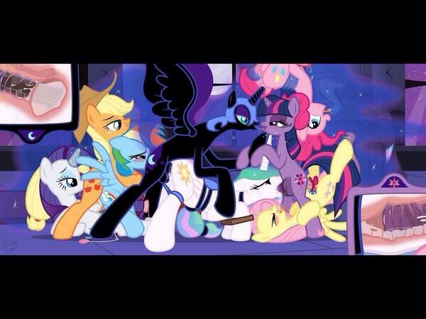 One big futa orgy