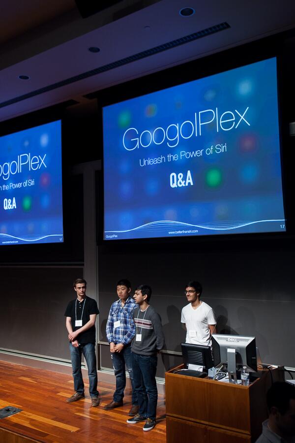 Pennvention's tweet photo. Shout-out to our Third Place Finalist team, GoogolPlex. Congrats, @thefourloop! #pv2014 http://t.co/YDcYBaAgyU http://t.co/pVbvmQqFLa