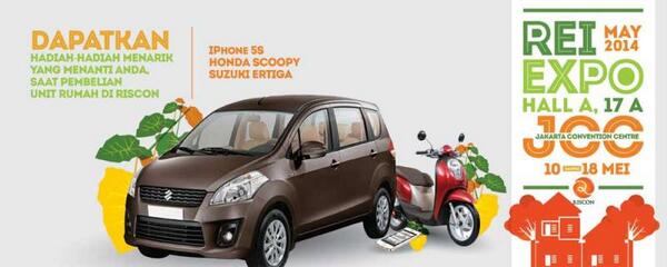 riscon_realty's tweet photo. #InfoRiscon 24 HARI MENUJU REI EXPO 2014 ! http://t.co/JVEIKNK0uQ http://t.co/3S6NzNXGF3