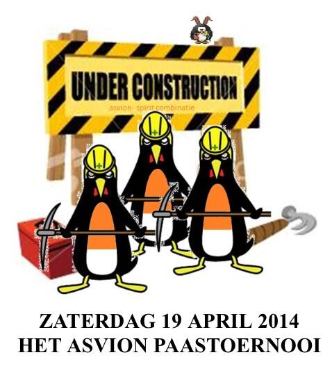Aanstaande zaterdag#19april #paastoernooi <a href="/Asvion/">Asvion</a> #underconstruction #komallen