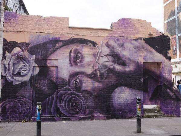 repubblica's tweet image. Londra capitale della street art, il 'tour' dei graffiti cult [FOTO] larep.it/1gtXDP9