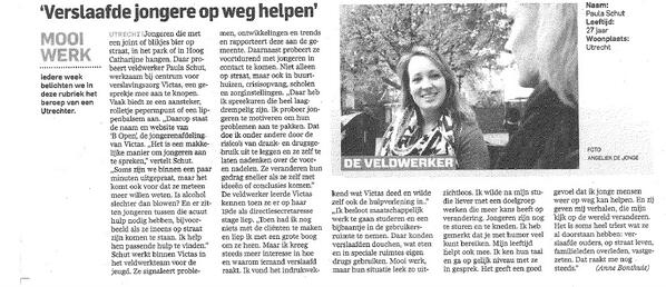 veldwerker Paula Schut in <a href="/ADnl/">AD.nl</a> #mooiwerk