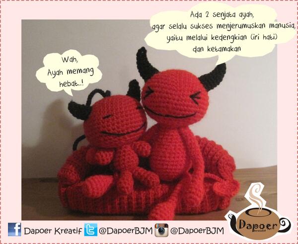 Waspadai 2 senjata setan utk mnjerumuskn manusia = kedengkian (iri hati) dan ketamakan.. Waspadalah, Waspadalah..!