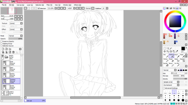 Some WIP fanart from Mekakucity Actors/Kagerou Project I did on a whim. Haven't drawn in a while thanks to IIDX. 