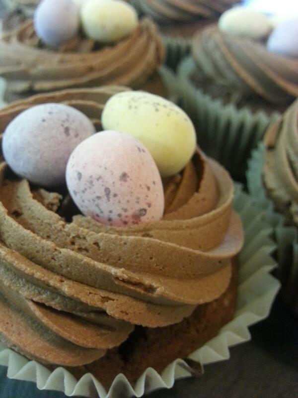 You know what this chocolate cupcake needs? Chocolate frosting...oh &amp; more chocolate..yeah #foodie #MondayMotivation