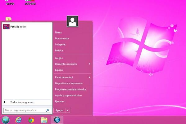InforVitoria's tweet image. Mucha gente pide cambiar Windows8 por 7 por el #MenuDeInicio. #ClassicShell lo soluciona bit.ly/VSD7ci