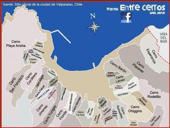 ElPatron___'s tweet photo. El mapa para que se ubique. #FuerzaValparaiso #IncendioValpo http://t.co/vYMfbVy8m7