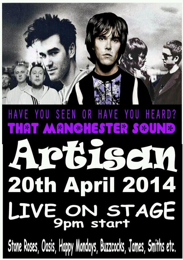 artisanraw's tweet photo. Live this Sunday at Artisan !!! http://t.co/ixOzhKaMmN