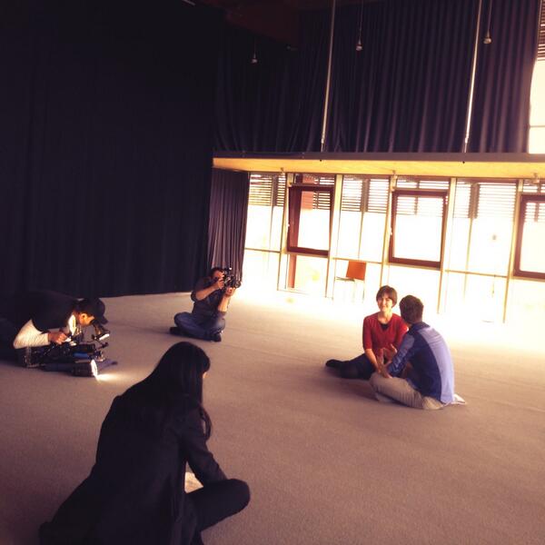 Interview mit Viktoria an der Alanus Hochschule...