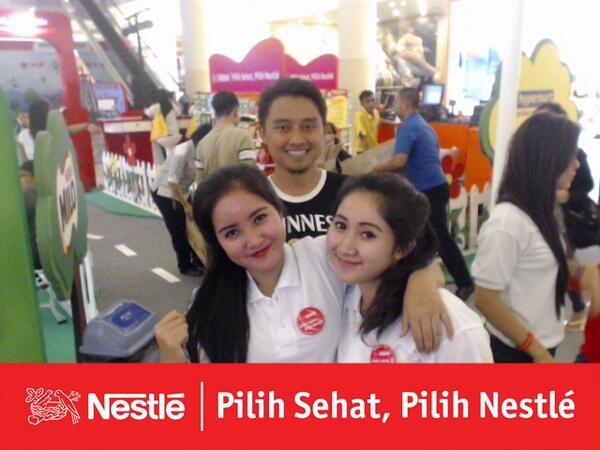 Ternyata Zona Sehat Nestlé seru bangeeett! Bikin sehat dan fresh lagi! #pilihsehatpilihNestlé
