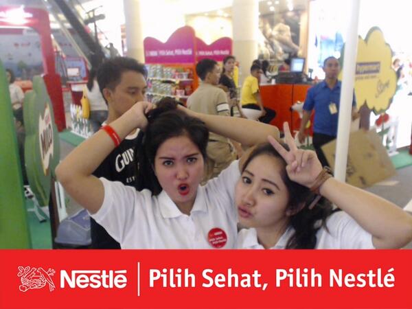 Ternyata Zona Sehat Nestlé seru bangeeett! Bikin sehat dan fresh lagi! #pilihsehatpilihNestlé