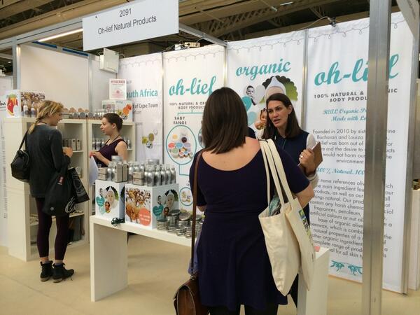 ohlief's tweet image. Final day to meet the creators of #OhLief at The Natural Products of Europe show, pop by and say hello!