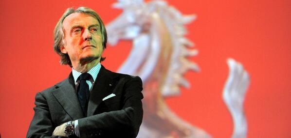 President Luca di Montezemolo thanks Stefano Domenicali bit.ly/RhUdWW