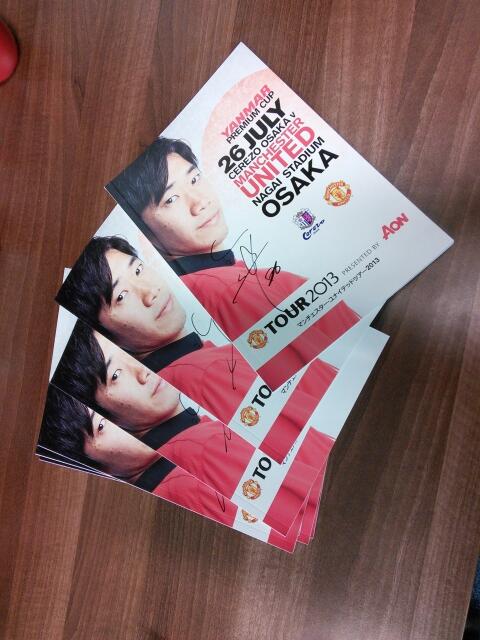 マンチェスターユナイテッド　日本ツアー2013ノベリティ マンチェスターユナイテッド 日本ツアー2013ノベリティ マンチェスター