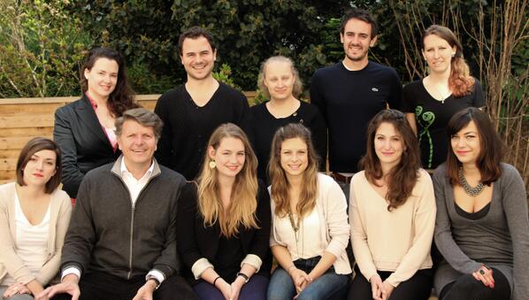 The Interact team: Camille, Christian, Keren, Delphine, Oliane, Lucie, Alexandra, Julien, Ingrid, Alexis &amp; Sofia