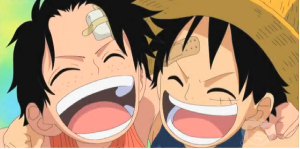 ID_ONEPIECE's tweet photo. LuffyAce #IDOPreq for @UGIIIIIIIII_ http://t.co/jeO325UFy6
