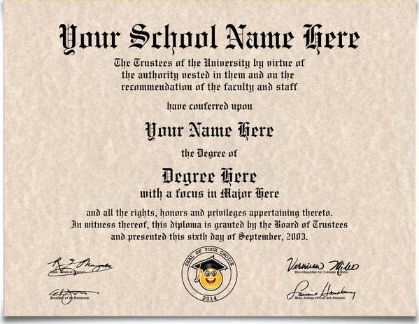 DiplomaFake's tweet photo. Check Out our Fake Degree Template #9

http://t.co/H2tn9N2nbT http://t.co/fUetmKfZzi