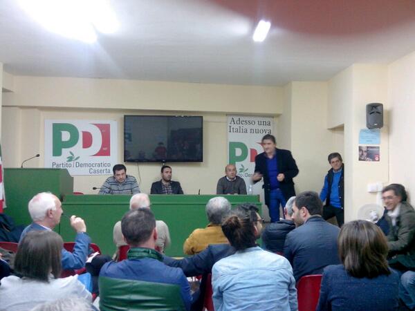 Riunione segretari di Circolo. Ora in corso #pdcaserta #pd