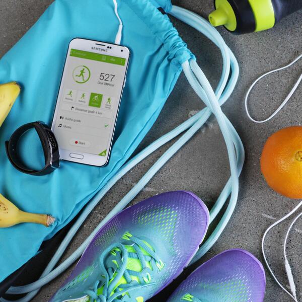 Meet your perfect workout partner: S Health on the #GalaxyS5.