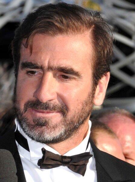 Eric Cantona is now an actor and still occasionally loses his temper (kicked a table when Man City won the title).