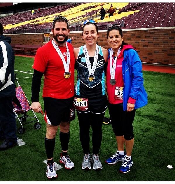 Reveendurance's tweet photo. Go @brispaeth13 ! 1st race of the year- a solid Goldy's run 10-miler. Here we go! #IMWI @CoeurSports http://t.co/gpAmwIYhU3