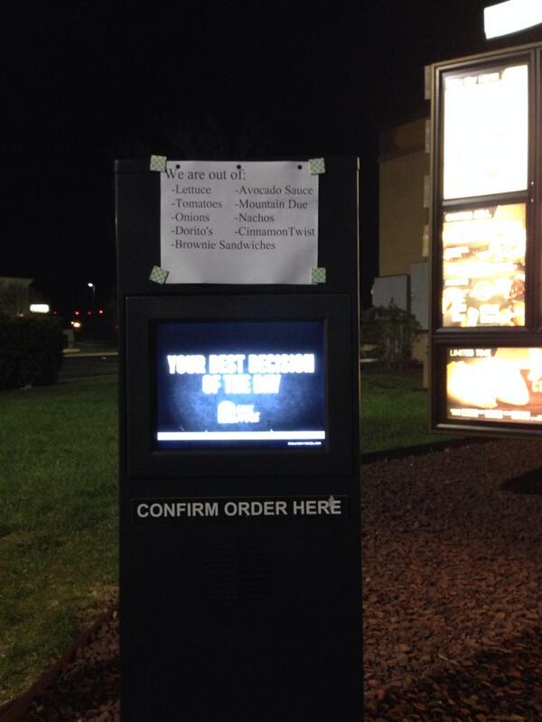 leannrigley's tweet photo. @TacoBell Really???????? http://t.co/swiWXMHZQh