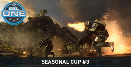ESLBattlefield's tweet photo. Are you ready for the #ESLOne Seasonal Cup #3? Kick-off tomorrow at 19:00 CEST - http://t.co/kmv3LOSo60 #BF4 http://t.co/PMTNnoWWKW