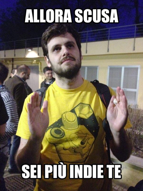 viplusplus's tweet photo. @ccontinisio l'indie developer italiano più famoso e amato dalla community!
(best and beloved indie italian dev) http://t.co/rrYOfCZCL5