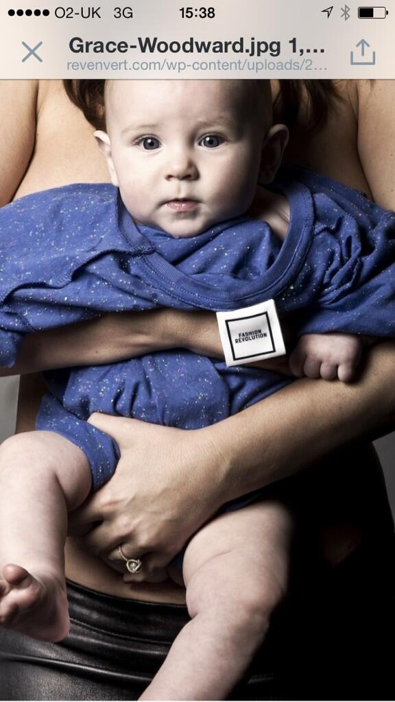 Larkin and I are Fashion Revolutionaries <a href="/Fash_Rev/">Fashion Revolution</a>. Great shot Trevor Leighton. I wear my heart on my sleeve.