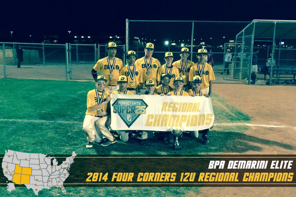 The BPA DeMarini Elite take home the 12u <a href="/PGSuper25_FC/">Four Corners Region</a> Regional Title. Congrats gentlemen! #repyourregion