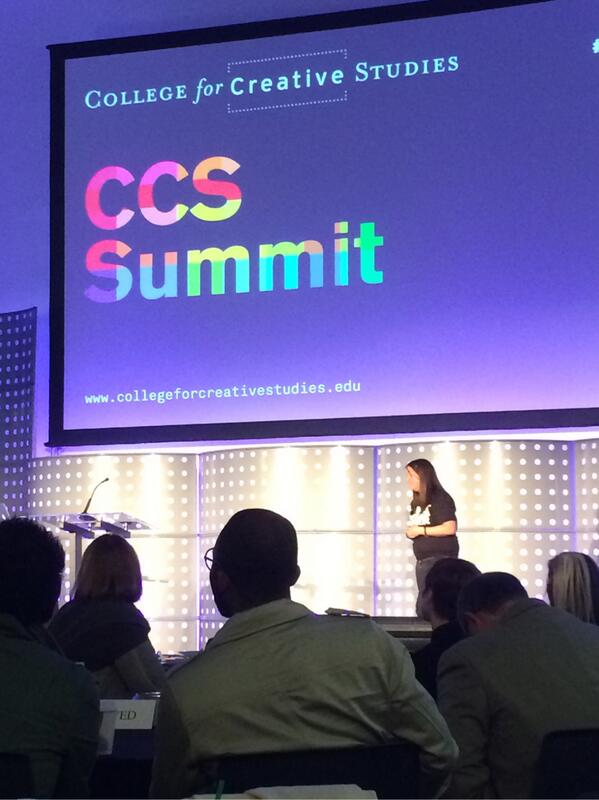 StageLeap's tweet photo. "Design with an emotional response in mind." Tesa Aragones, Global Director, Nike+ Experience Design #CCSSummit #cx http://t.co/xDvgZvQdtp
