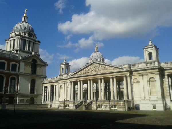 #inspring #art #architecture #travel #loveLondon #visitGreenwich <a href="/orncgreenwich/">Old Royal Naval College</a>  today