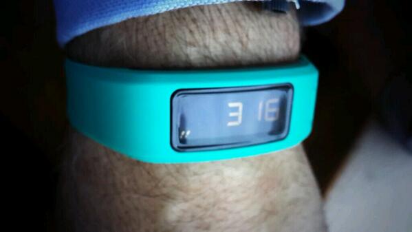 AkiAnastasiou's tweet image. Coming up on #TechBusters tonight we review the Garmin Vivofit &amp;amp; @GarethCliff tells us what he&apos;s up to.