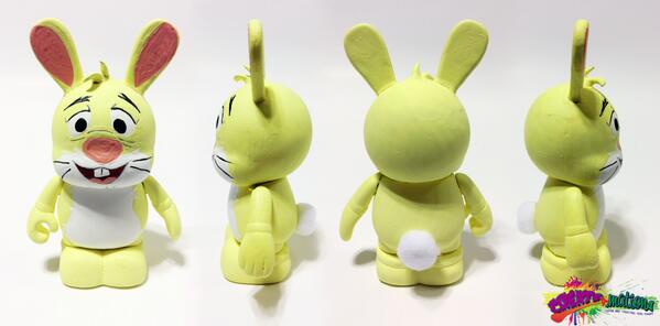 Createamations's tweet image. Today Rabbit hops out of the Winnie the Pooh books to our Disney Bunnies collection! Just stay out of his garden!