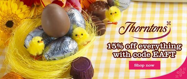 ScoutaVoucher's tweet photo. 15% OFF EVERYTHING AT THORNTONS!

>> http://t.co/Y0jW6O3Vbv <<

EXPIRES IN 3 DAYS http://t.co/W2tzMXJRbI