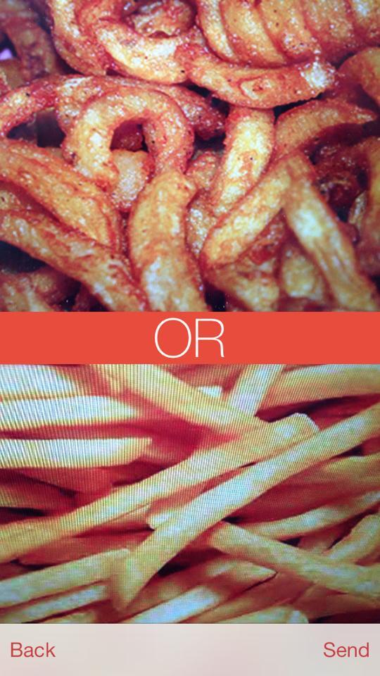 trypoptome's tweet image. Which fries? 
#questionoftheday #poptome