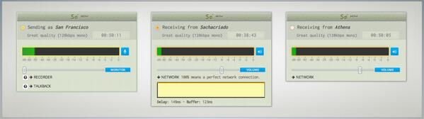 SourceElements's tweet image. #SourceConnectNow ¡estupenda entrevista por mas que 40 minutos! San Francisco, Madrid y Atenas. Gracias @sachacriado