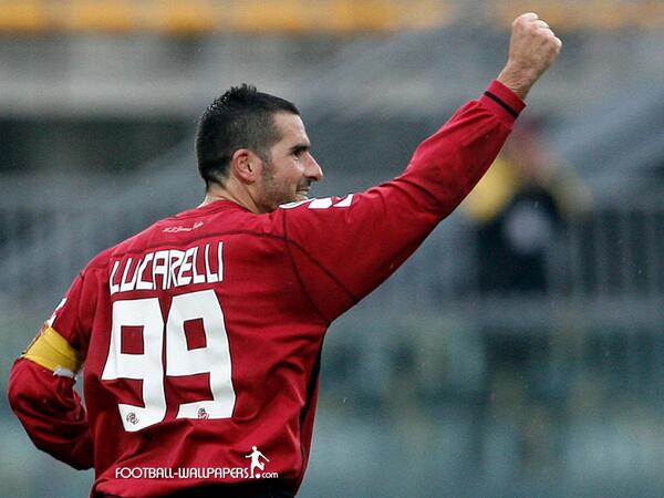 played_for's tweet photo. "Some players pay billions for a Ferrari or a yacht with that money I bought Livorno’s shirt" Cristiano Lucarelli http://t.co/jzNHft0AGC