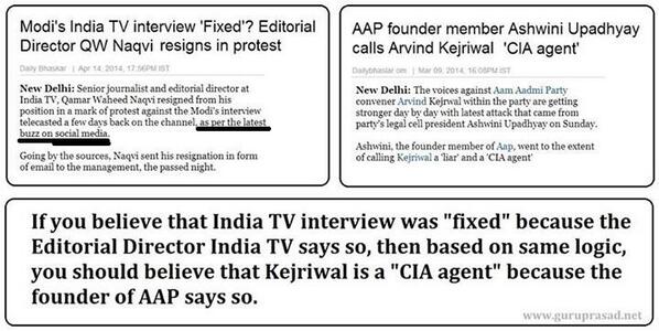 2kunalc's tweet image. Qamar Waheed Naqvi Episode @ModiArmy
For #AAPsters who are crying Fix-Fix &amp;amp; accusing @RajatSharmaLive 4 #ModiKiAdalat