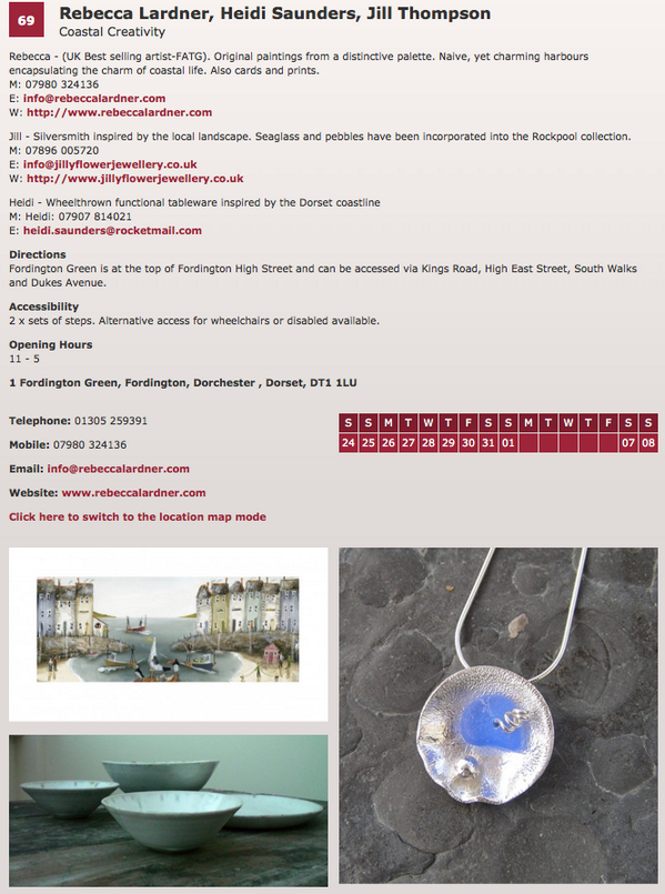 Getting ready for open studios <a href="/dorsetvisualart/">Dorset Visual Arts</a> Only 42 days to go... Dorset Art Weeks 2014